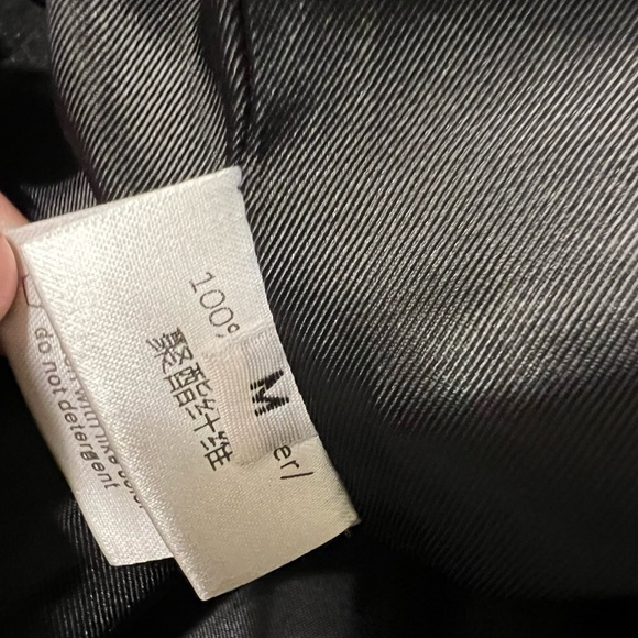 ASM ANNA Black Blazer Lined Charming Buttons in Front and Pockets Size M - Picture 5 of 6